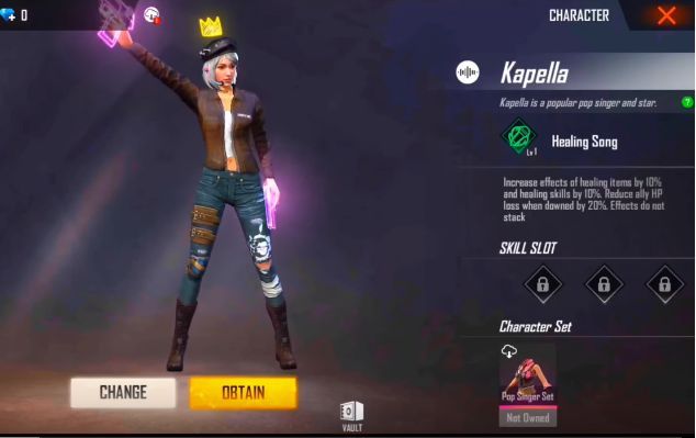 Free Fire Advanced Server New Update (OB21) Details: New Characters
